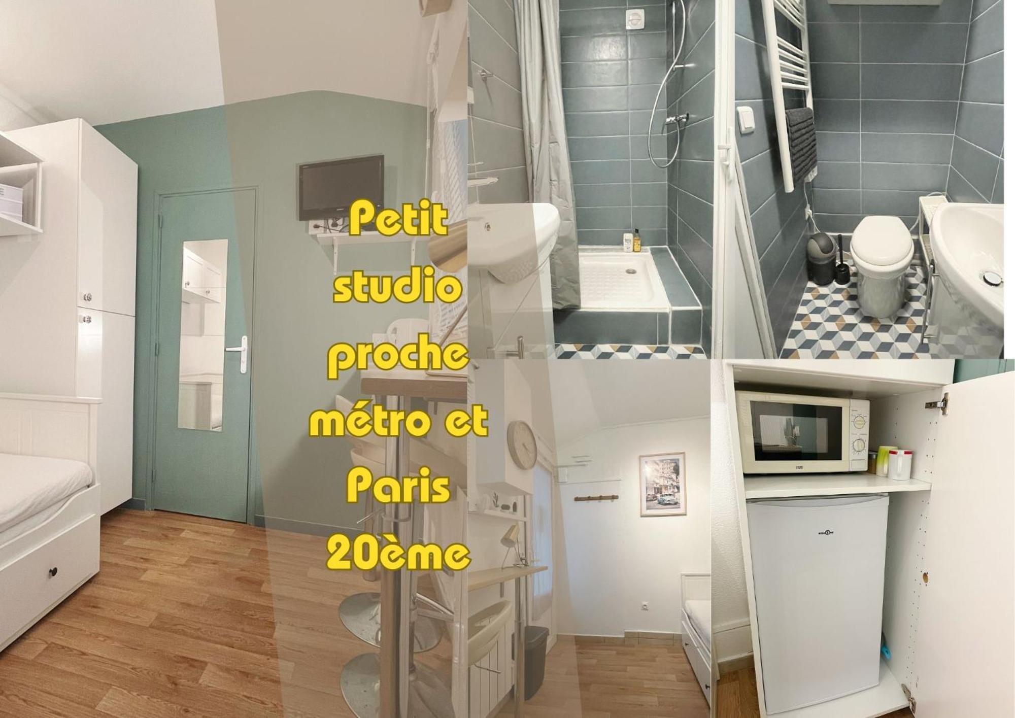 #1 Petit Studio Pres Du Metro L9 Bagnolet Exterior foto